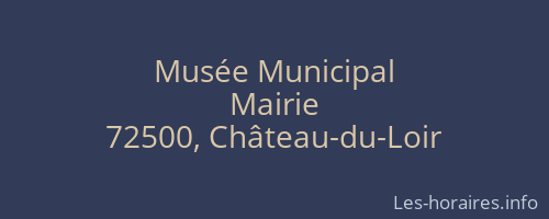 Musée Municipal