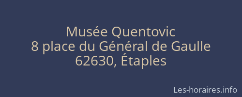 Musée Quentovic