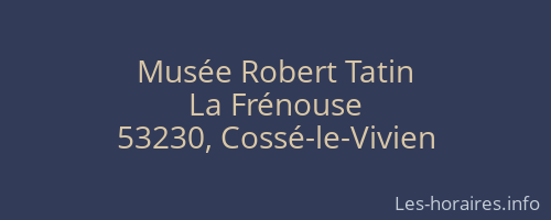 Musée Robert Tatin