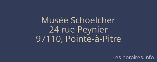 Musée Schoelcher