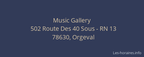 Music Gallery