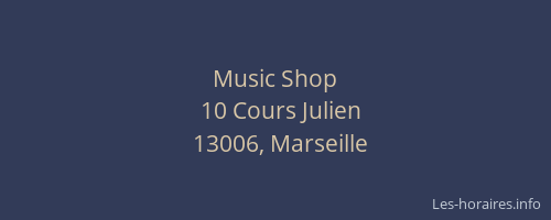 Music Shop