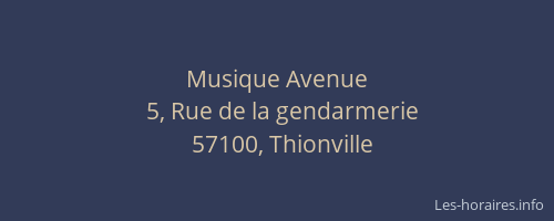 Musique Avenue