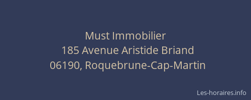 Must Immobilier