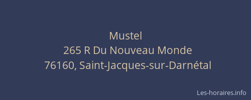 Mustel
