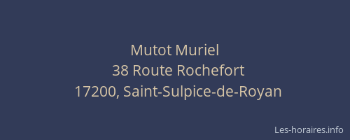 Mutot Muriel