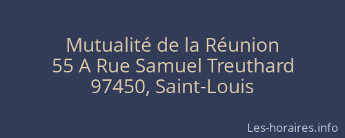 Mutualité de la Réunion