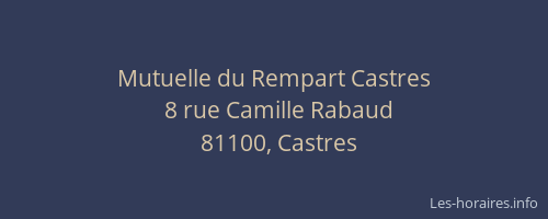 Mutuelle du Rempart Castres