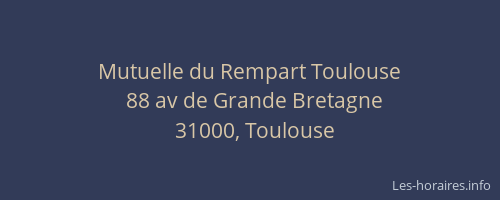 Mutuelle du Rempart Toulouse