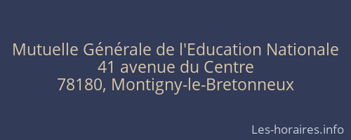 Mutuelle Générale de l'Education Nationale