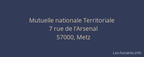 Mutuelle nationale Territoriale