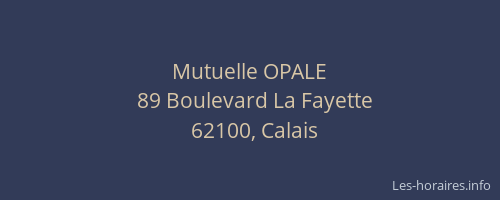 Mutuelle OPALE