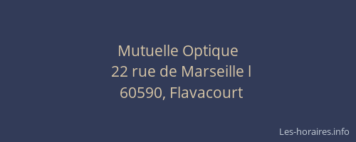 Mutuelle Optique