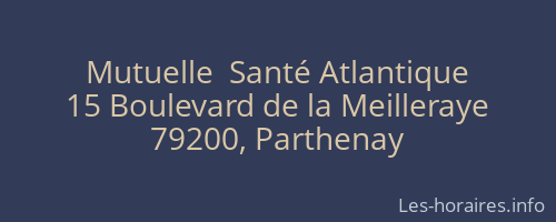Mutuelle  Santé Atlantique
