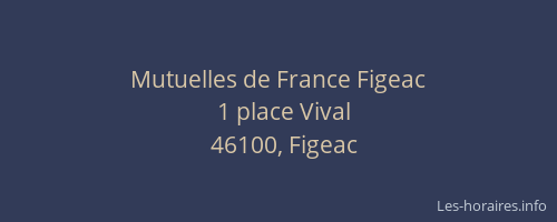Mutuelles de France Figeac