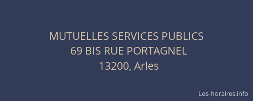 MUTUELLES SERVICES PUBLICS
