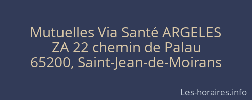 Mutuelles Via Santé ARGELES