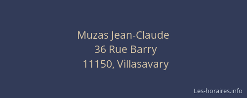 Muzas Jean-Claude