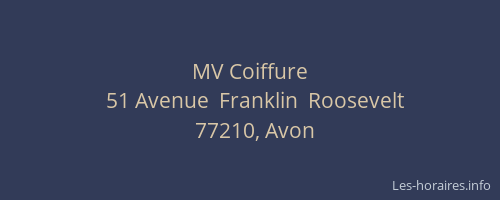 MV Coiffure