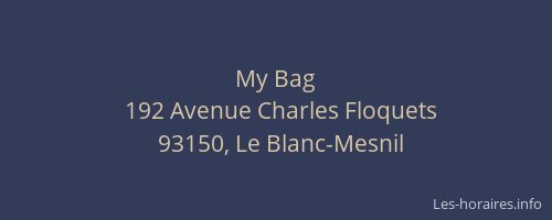 My Bag