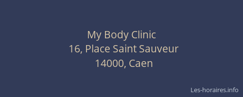 My Body Clinic