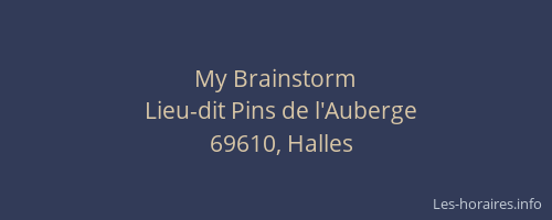 My Brainstorm
