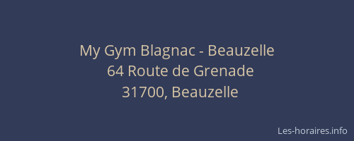 My Gym Blagnac - Beauzelle