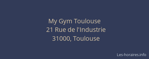 My Gym Toulouse