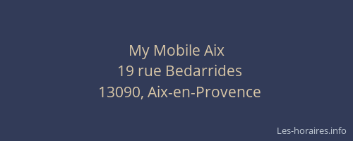 My Mobile Aix