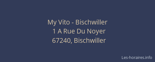 My Vito - Bischwiller