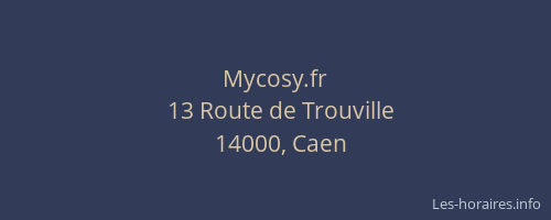 Mycosy.fr