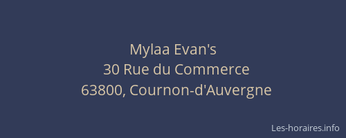 Mylaa Evan's