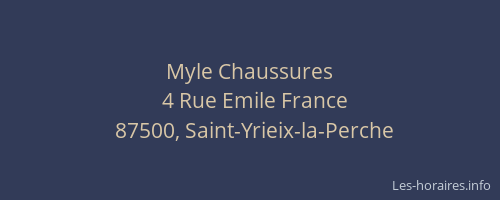 Myle Chaussures