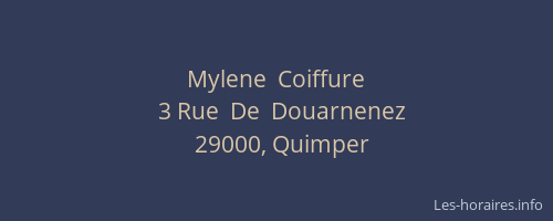 Mylene  Coiffure