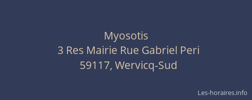 Myosotis
