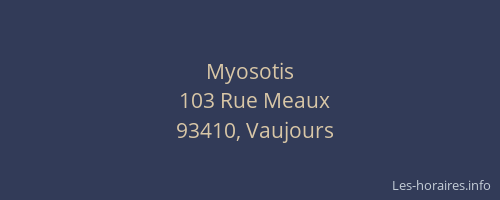 Myosotis