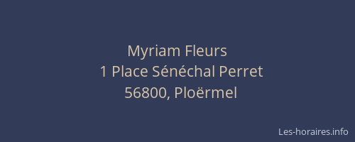Myriam Fleurs