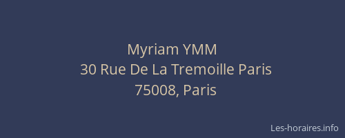 Myriam YMM