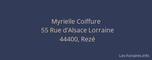 Myrielle Coiffure