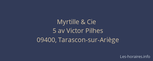 Myrtille & Cie