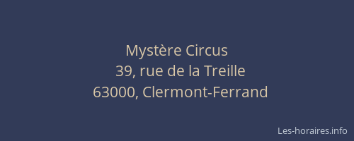 Mystère Circus