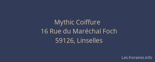 Mythic Coiffure
