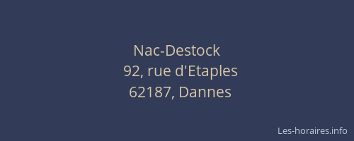 Nac-Destock
