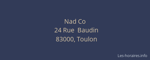 Nad Co