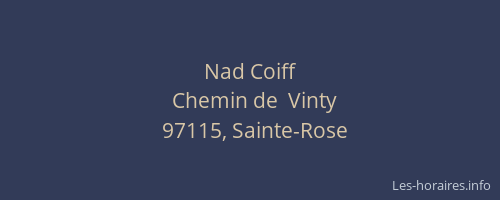 Nad Coiff