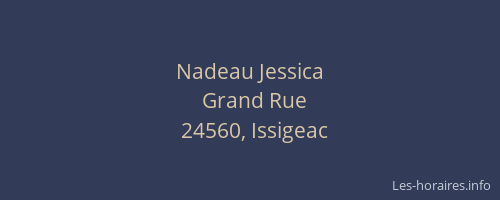 Nadeau Jessica
