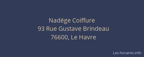 Nadége Coiffure