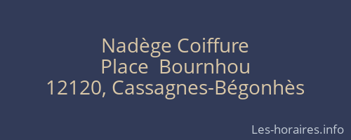 Nadège Coiffure