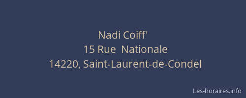 Nadi Coiff'