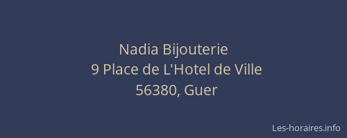 Nadia Bijouterie